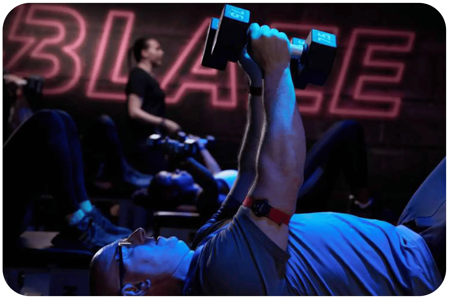 Group exercise studio