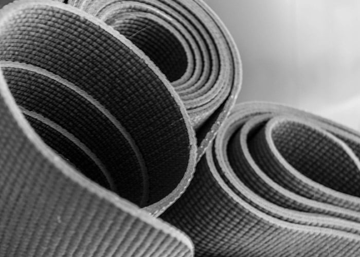 Rent equipment like yoga mats