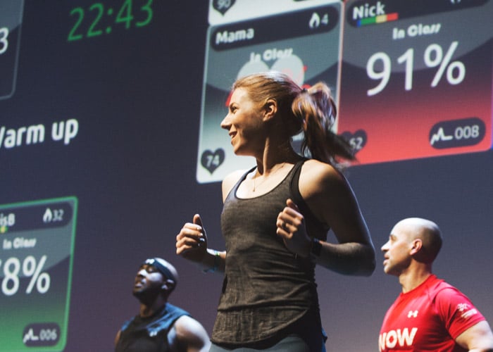 Heart rate training with MYZONE