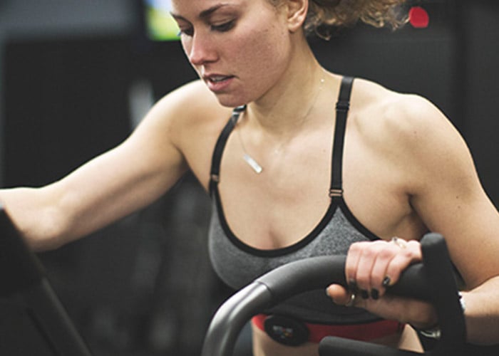 Workout effort with MYZONE