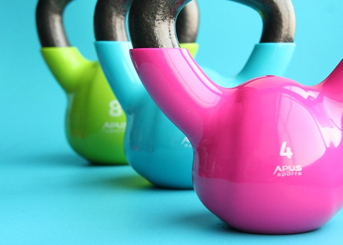 kettlebells