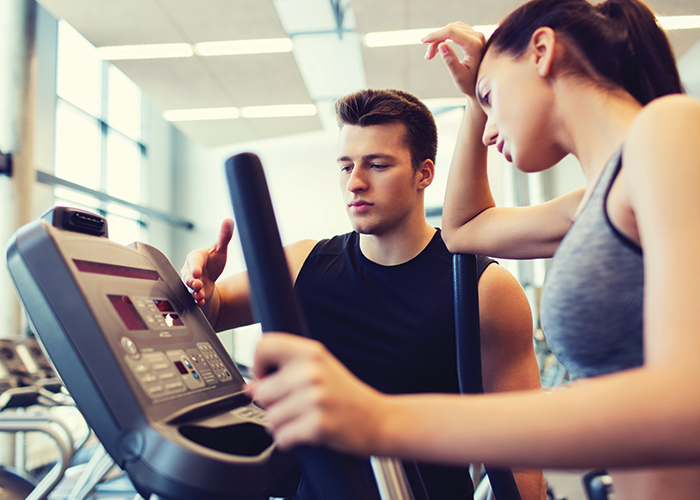 gym heart rate monitor