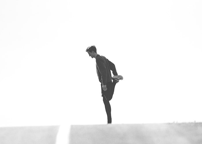 Stretching before a workout