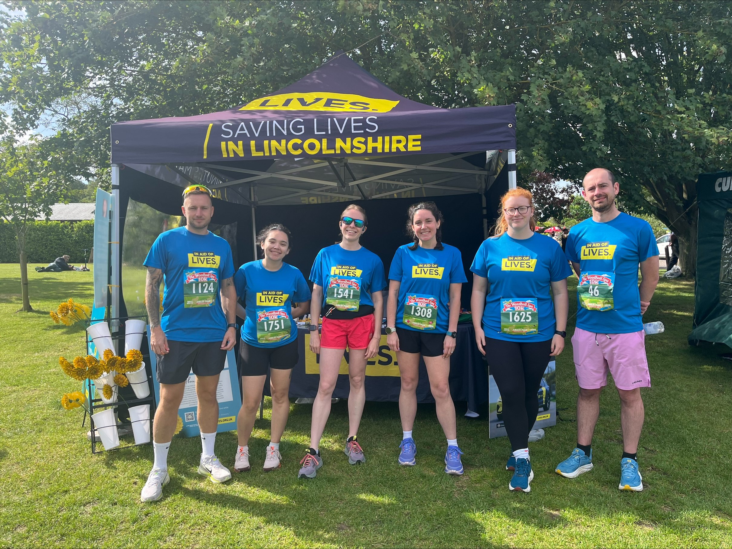 Myzone - Woodall Spa 10k raising over £250 for our LIVES charity of the year_