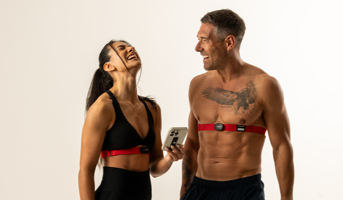 Members wearing Myzone Max chest strap