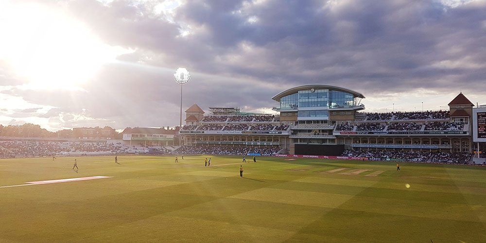 Trent Bridge cricket ground, home to Nottinghamshire Country Cricket Club