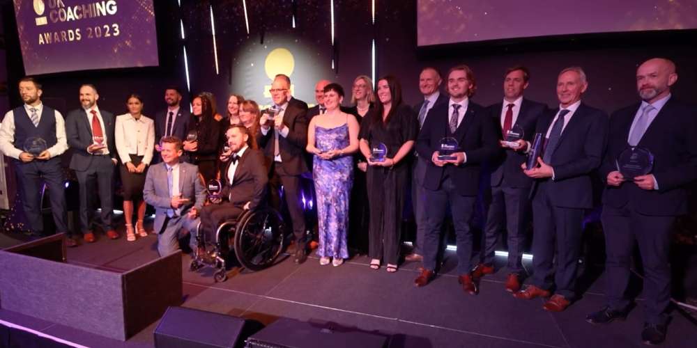 Winners of the UK Coaching Awards 2023